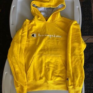 Champion Yellow Hoodie
